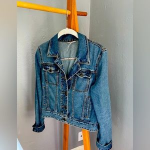 Free People Jean Jacket - S